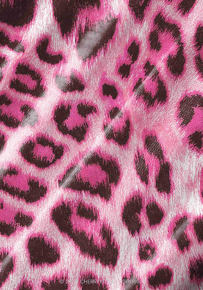 Pink Leopard Y2K Pet Tank Top Cherrykitten