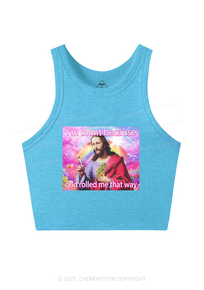 Im Blunt Y2K Crop Tank Top Cherrykitten