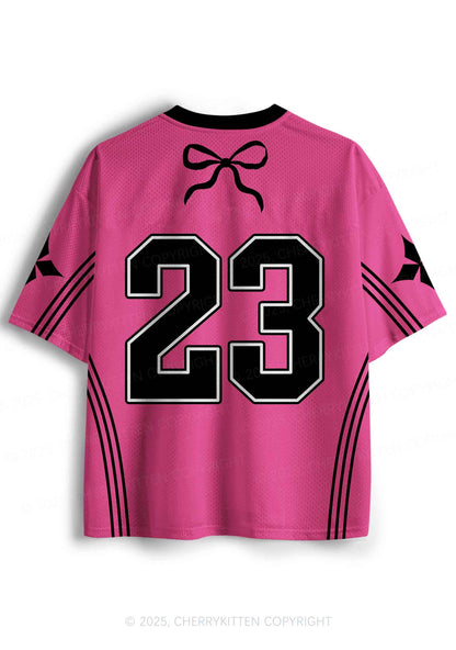 Custom Hit Me White Bunny Y2K Sport Jersey Shirts Cherrykitten