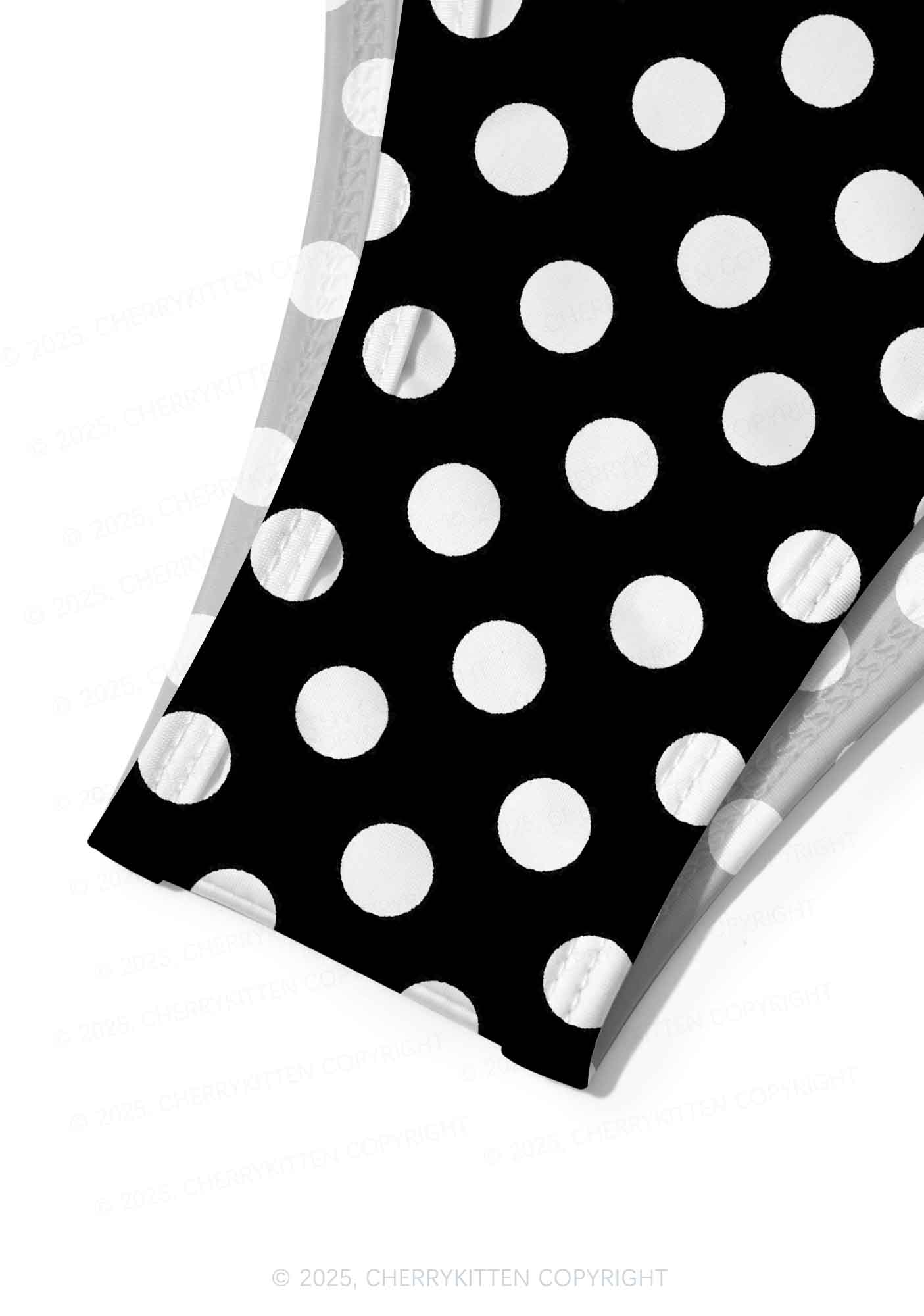 Classic Polka Dots Y2K Print Bikini Set Cherrykitten