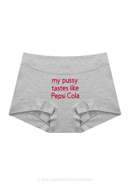Tastes Like Cola Y2K Mid Rise Waist Boyshort Cherrykitten