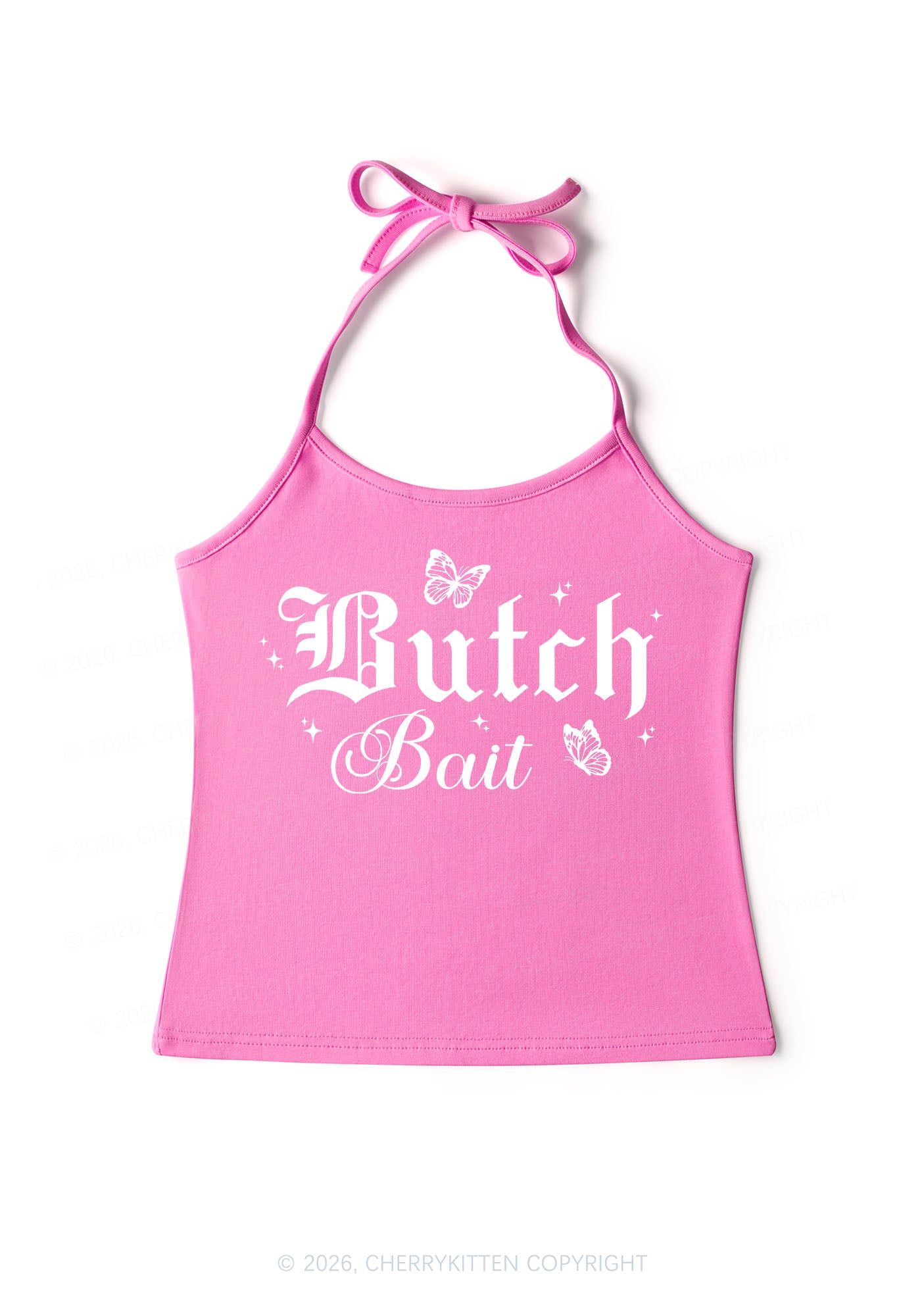 Butch Bait Pride Y2K Halter Neck Cami Cherrykitten