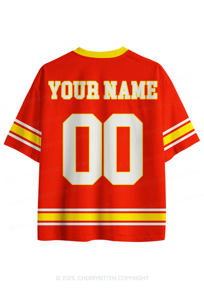 Custom Kansas Team Super Bowl Y2K Sport Jersey Shirts Cherrykitten
