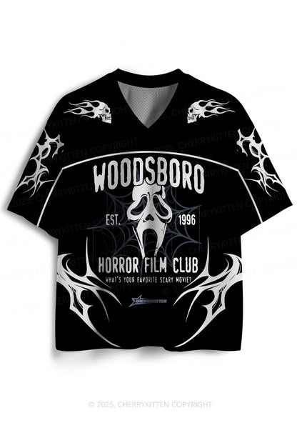 Custom Halloween Horror Film Club Y2K Sport Jersey Shirts Cherrykitten