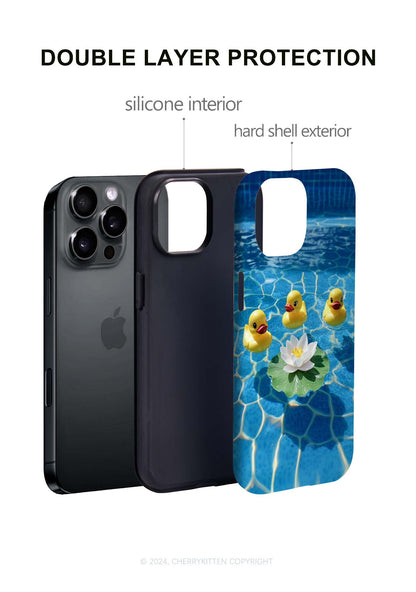 Three Ducks And Lily Y2K Phone Case Cherrykitten