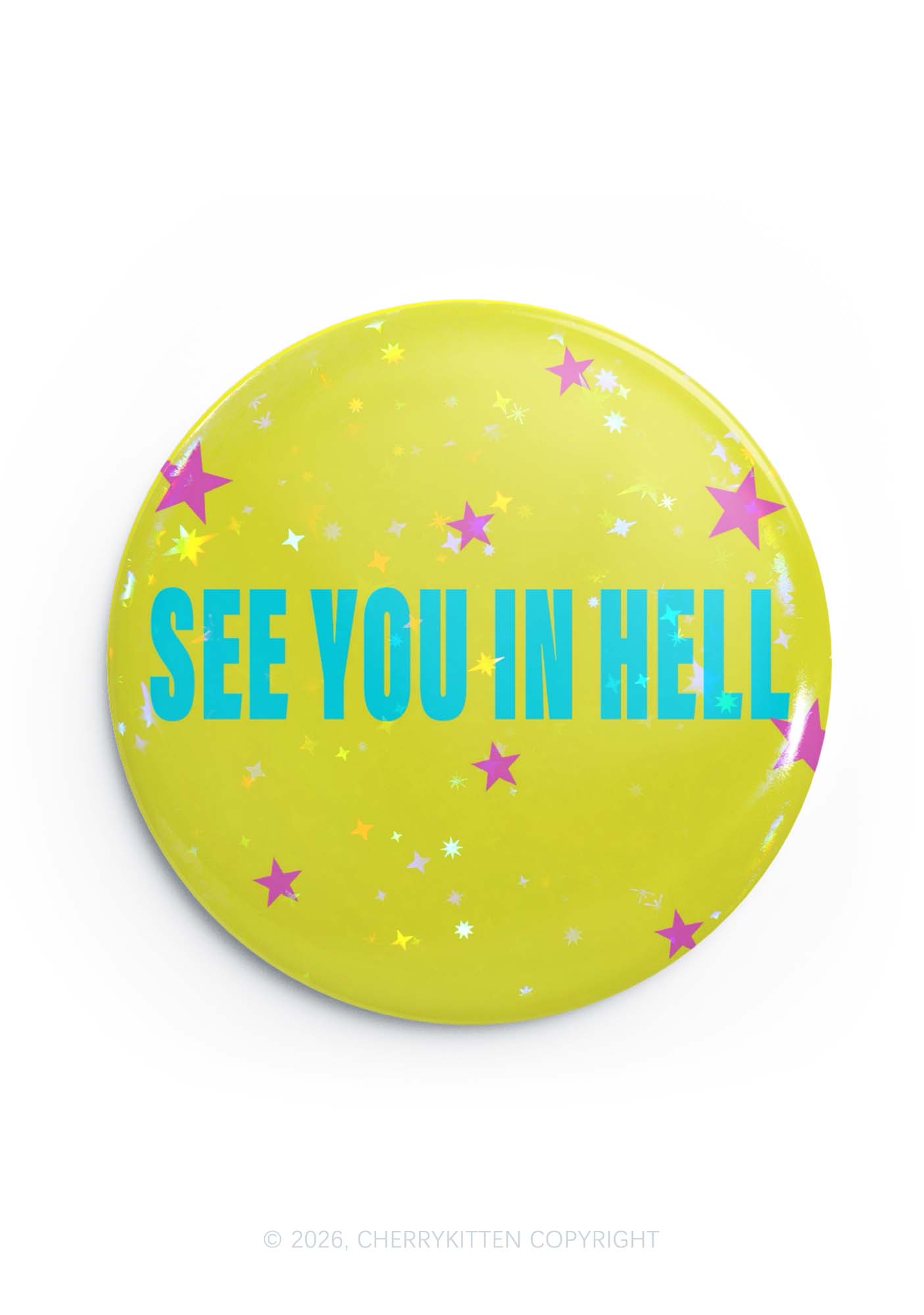 Sell You In Hell Pride 1Pc Y2K Pin Badge Cherrykitten