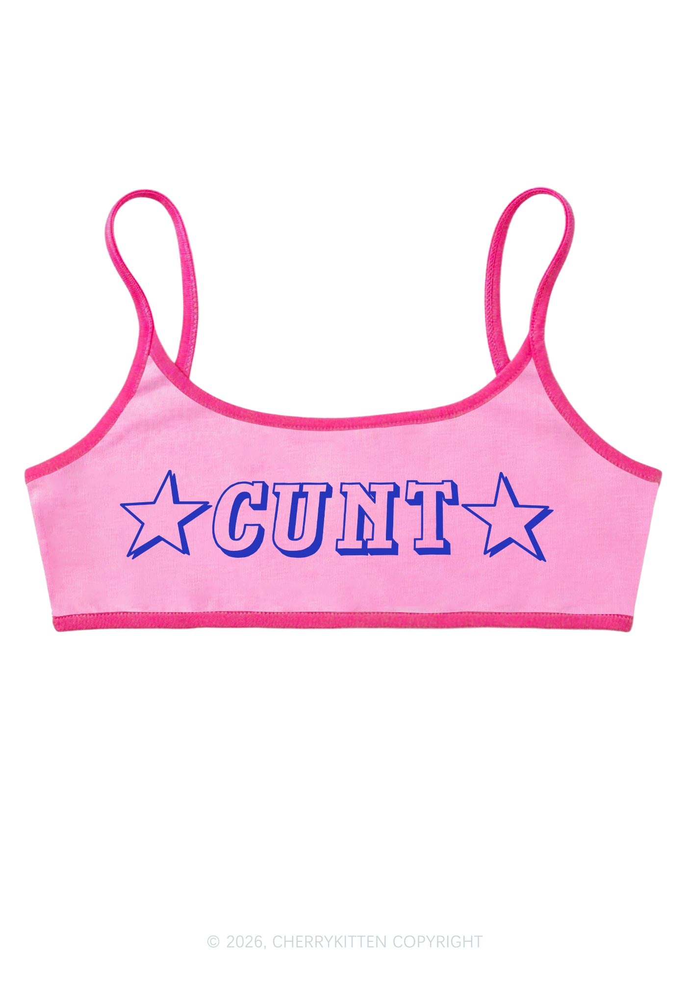 Star Count Y2K Super Crop Cami Cherrykitten