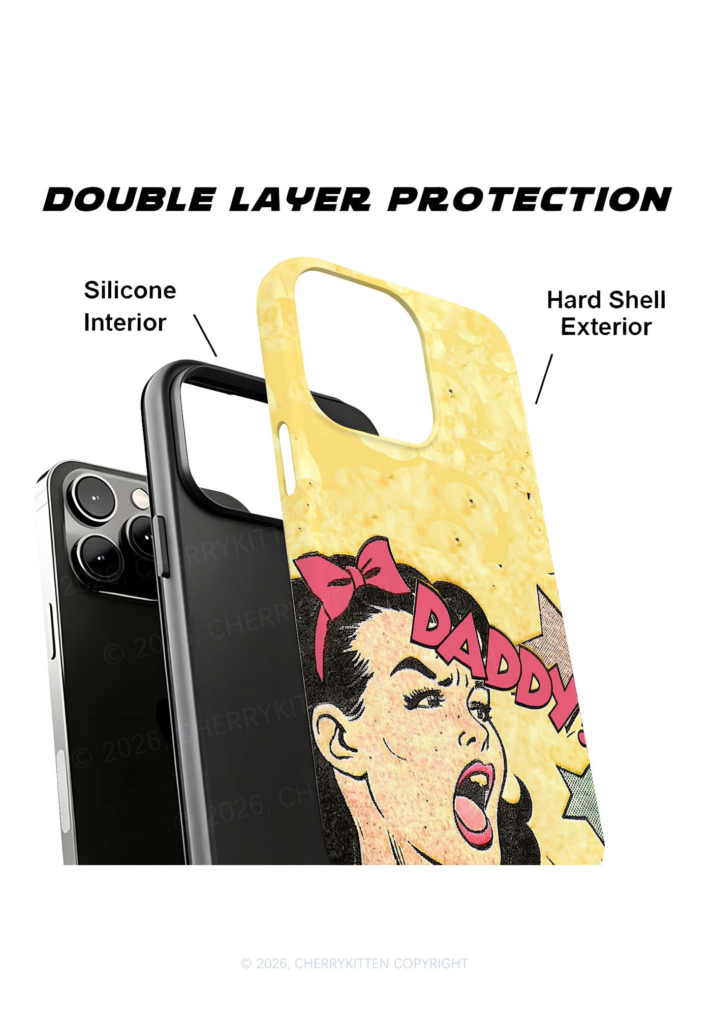 Call Daddy Y2K Phone Case Cherrykitten