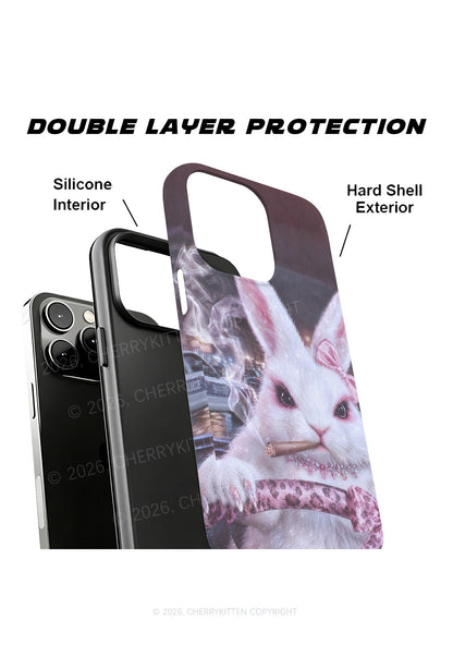 Smoking Bunny Driver Y2K Phone Case Cherrykitten