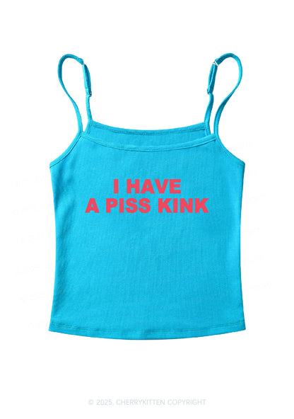 Piss Kink Y2K Spaghetti Strap Cami Cherrykitten