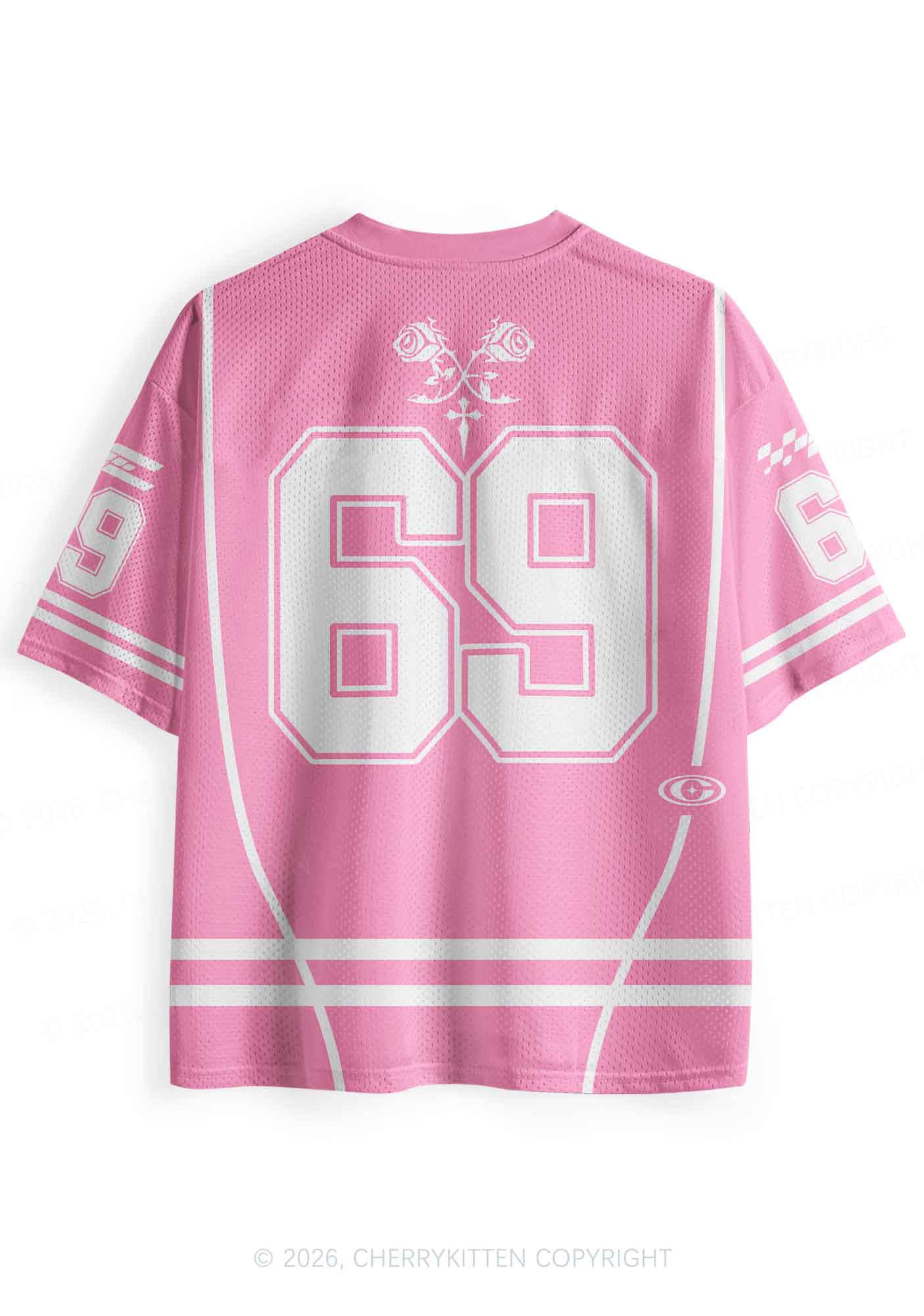 Im A Lesbian And So Can You Pride Y2K Sport Jersey Shirts Cherrykitten