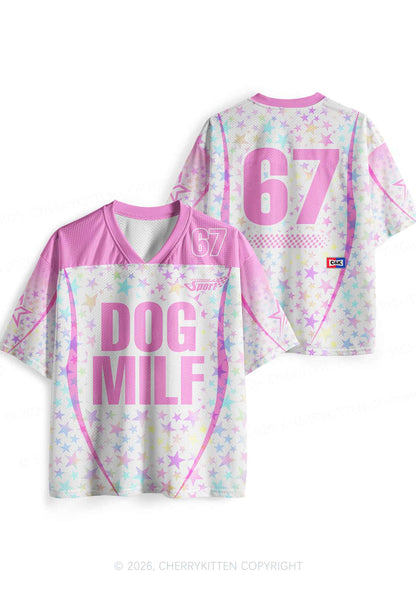 Pink Dog Mxxf Y2K Sport Jersey Shirts Cherrykitten
