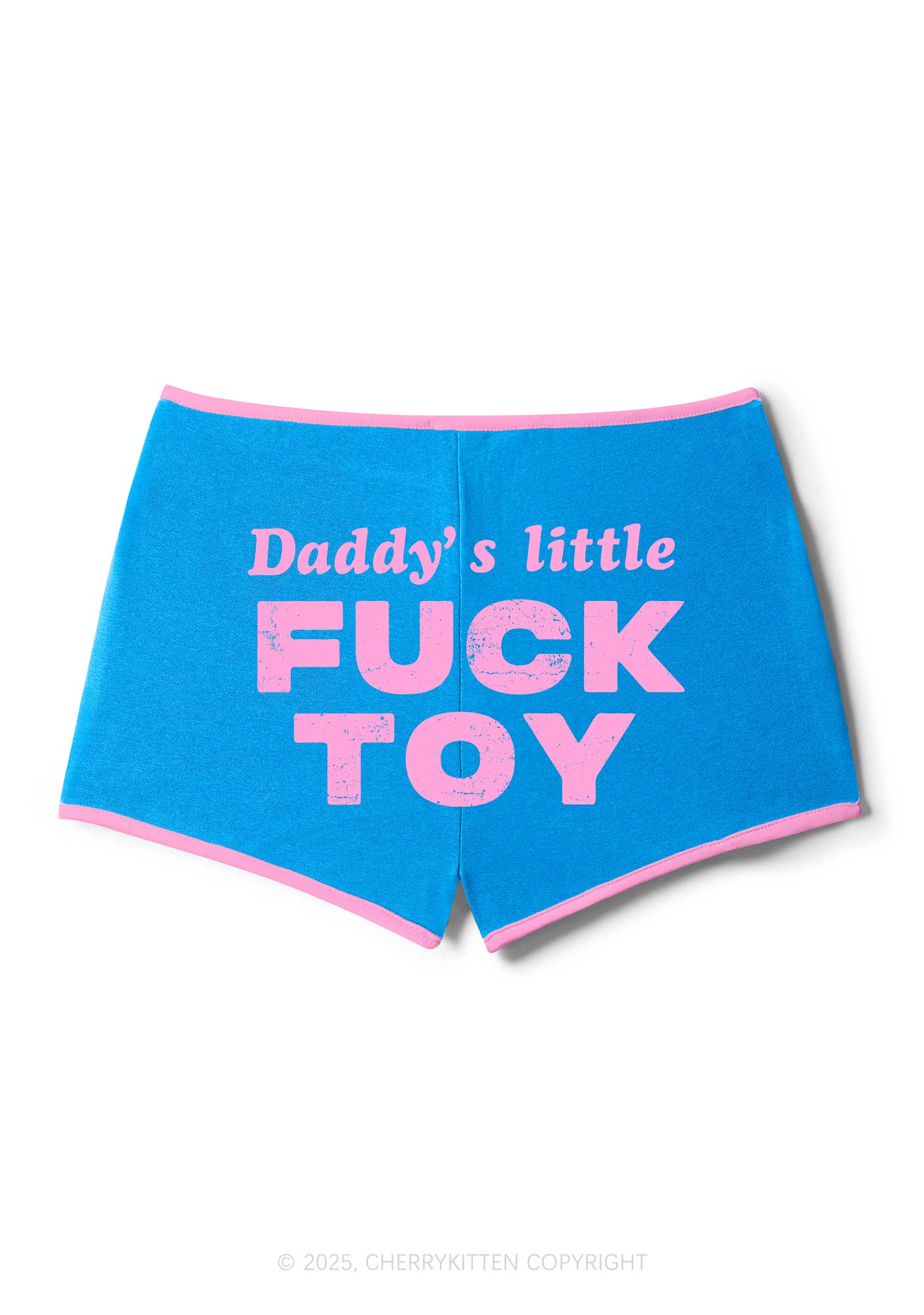 Daddys Little Fxxk Toy Y2K Booty Shorts Cherrykitten