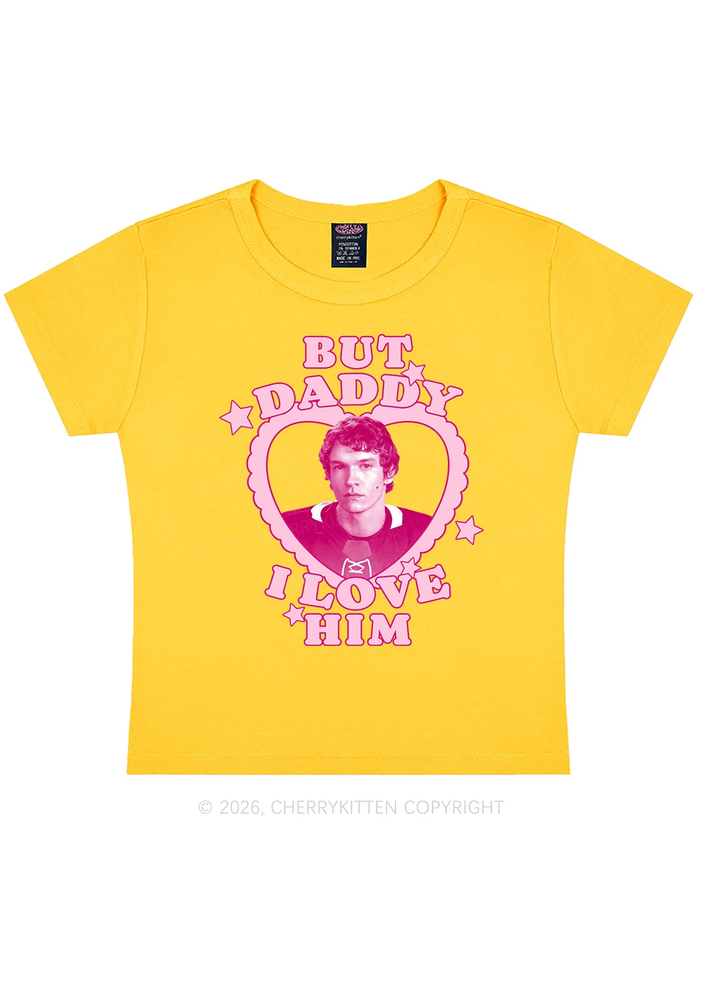 But Daddy I Love CS Y2K Baby Tee Cherrykitten