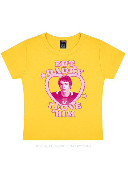 But Daddy I Love CS Y2K Baby Tee Cherrykitten