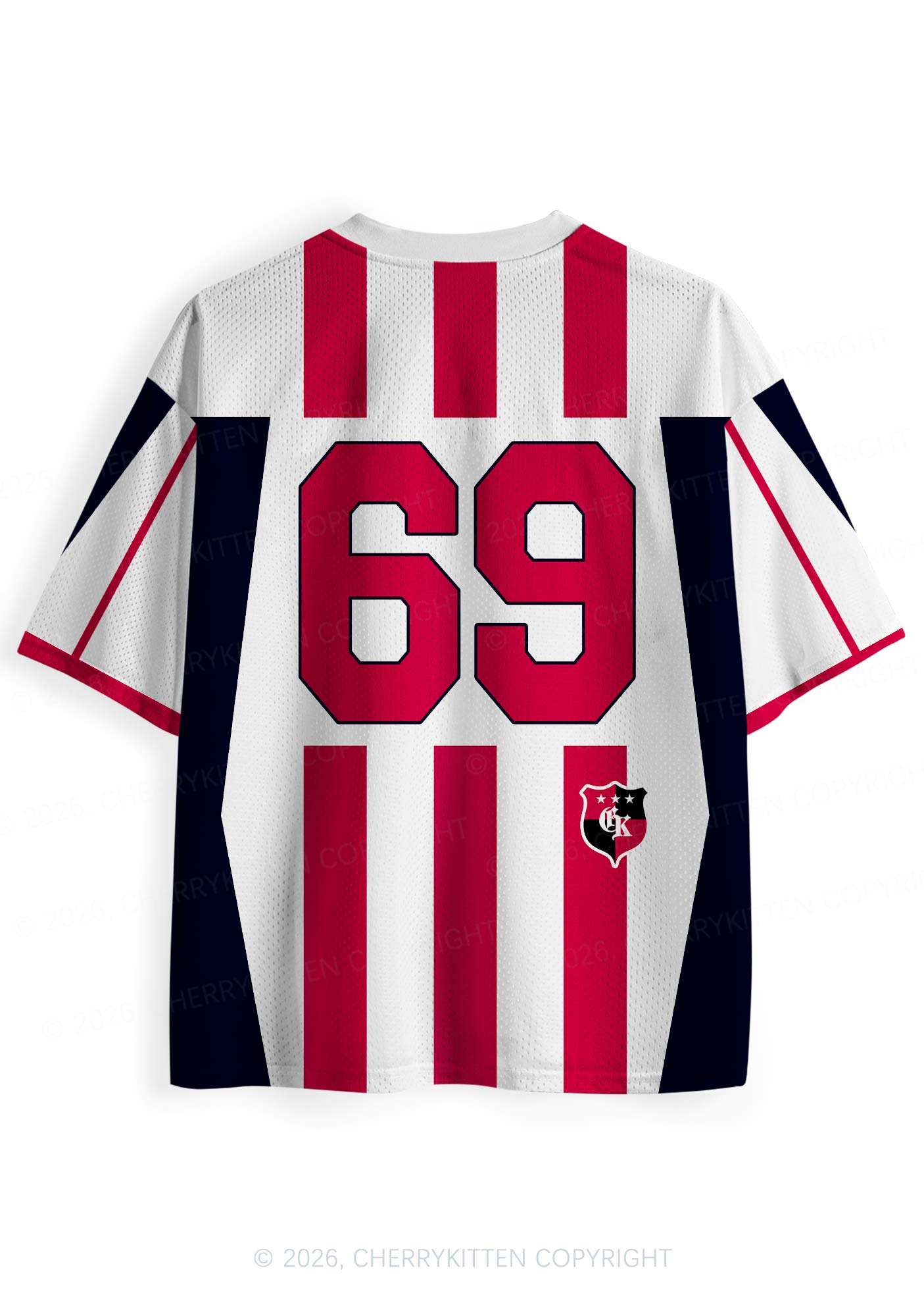 Feral Bisexual Pride Y2K Sport Jersey Shirts Cherrykitten