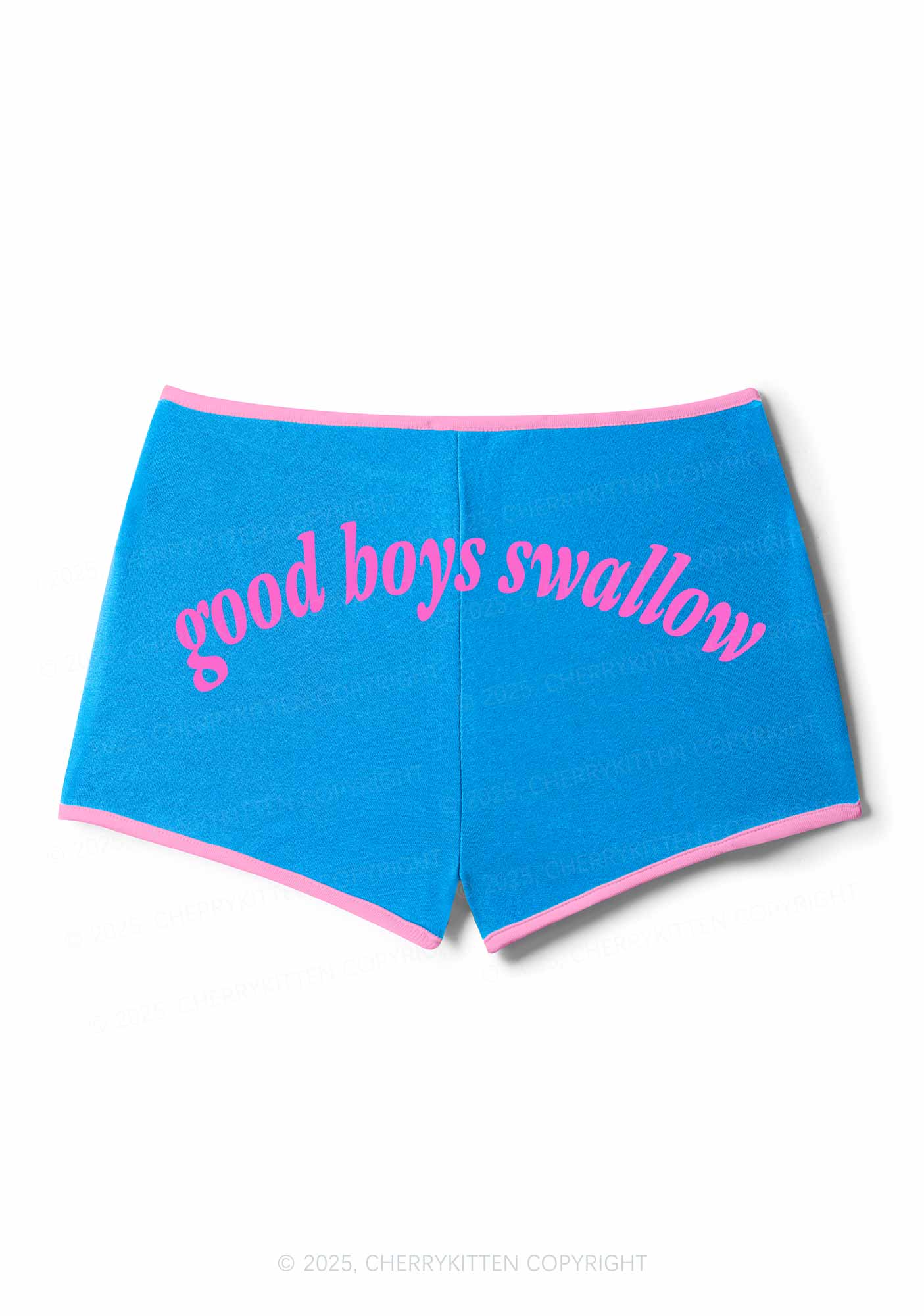 Good Boys Swallow Y2K Booty Shorts Cherrykitten