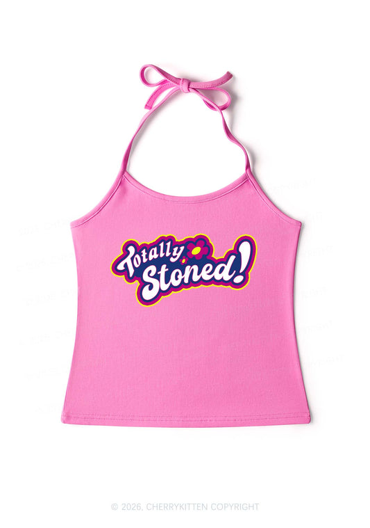 Totally Stoned Y2K Halter Neck Cami Cherrykitten