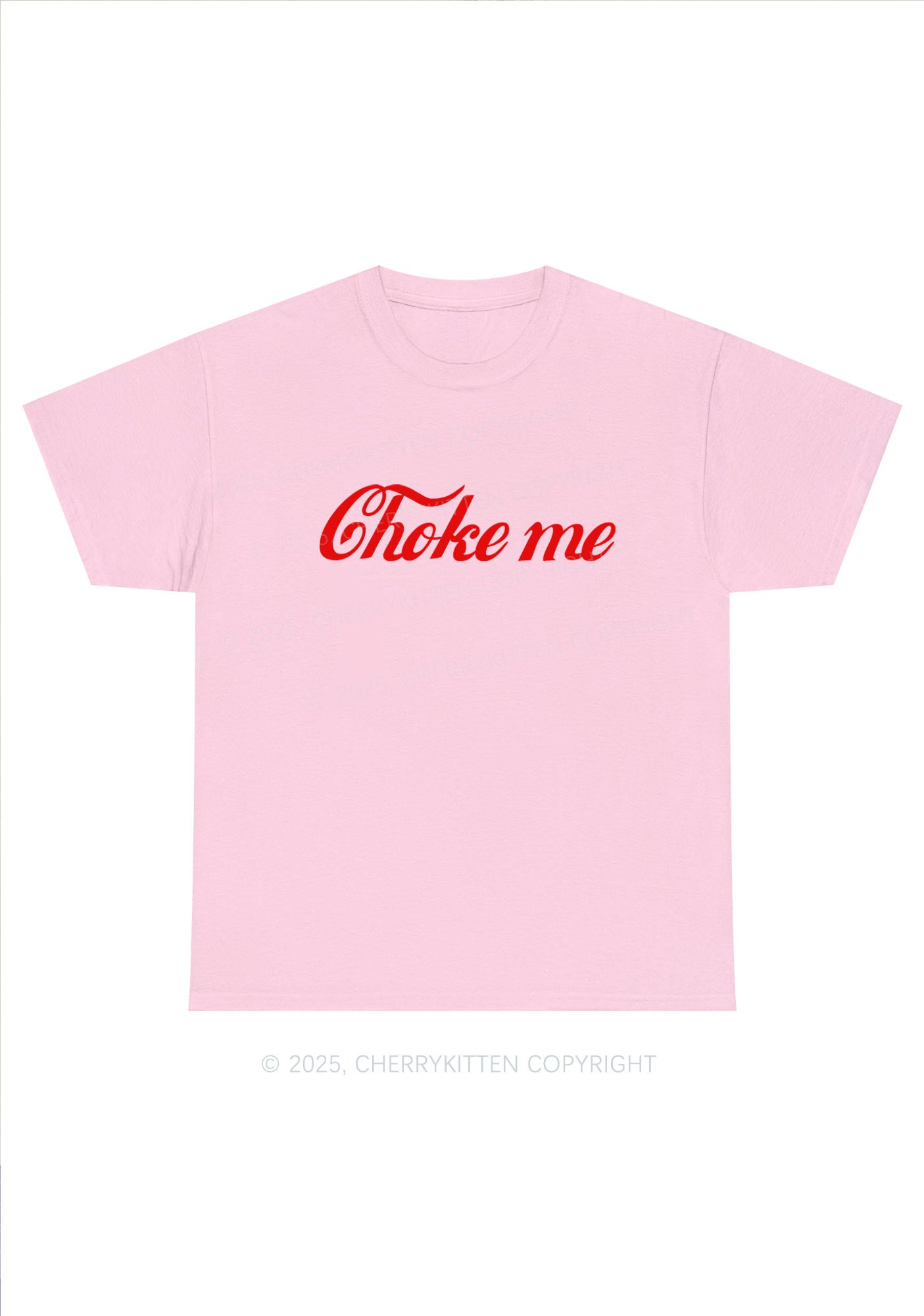Choke Me Y2K Chunky Shirt Cherrykitten