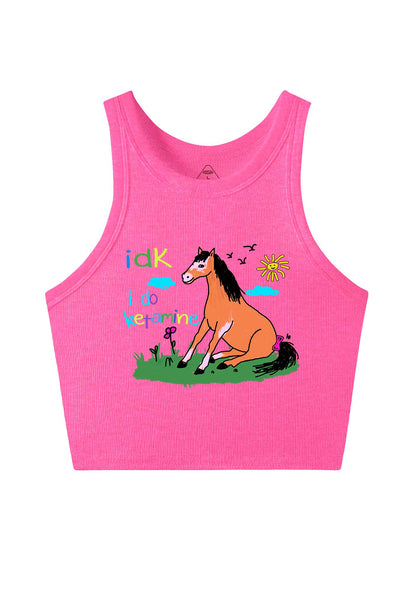 I Do kxxamine Y2K Crop Tank Top Cherrykitten