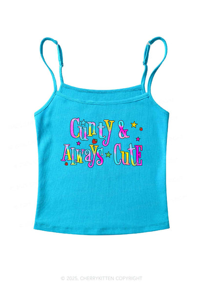 Cxxty Always Cute Y2K Spaghetti Strap Cami Cherrykitten