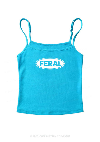 Feral Y2K Spaghetti Strap Cami Cherrykitten