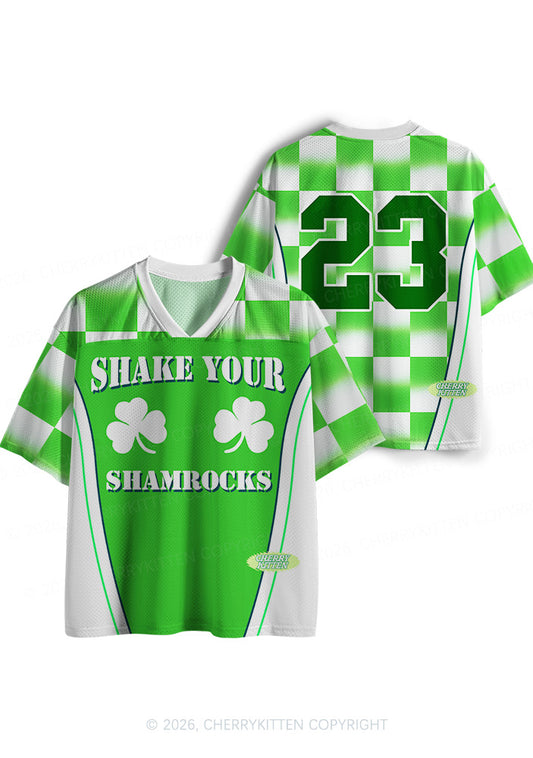 Custom Shake Your Shamrocks St Patricks Y2K Sport Jersey Shirts Cherrykitten