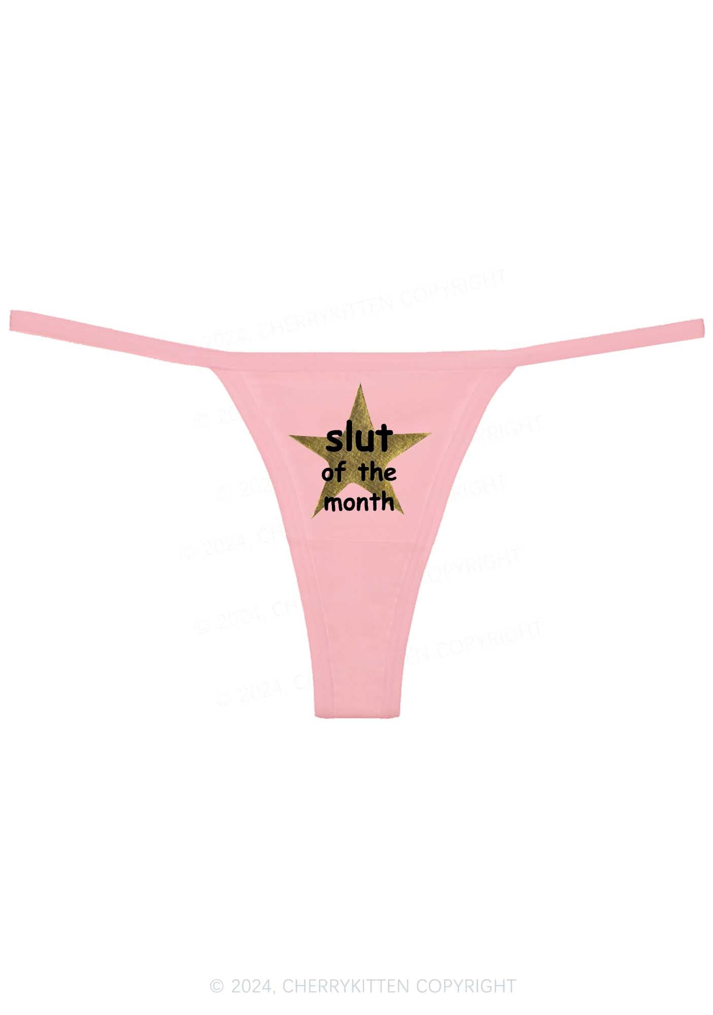 Slxt Star Y2K Flat String Thong Cherrykitten