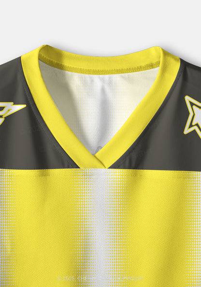 Custom Yellow Pony Y2K Crop Sport Jersey Shirts Cherrykitten