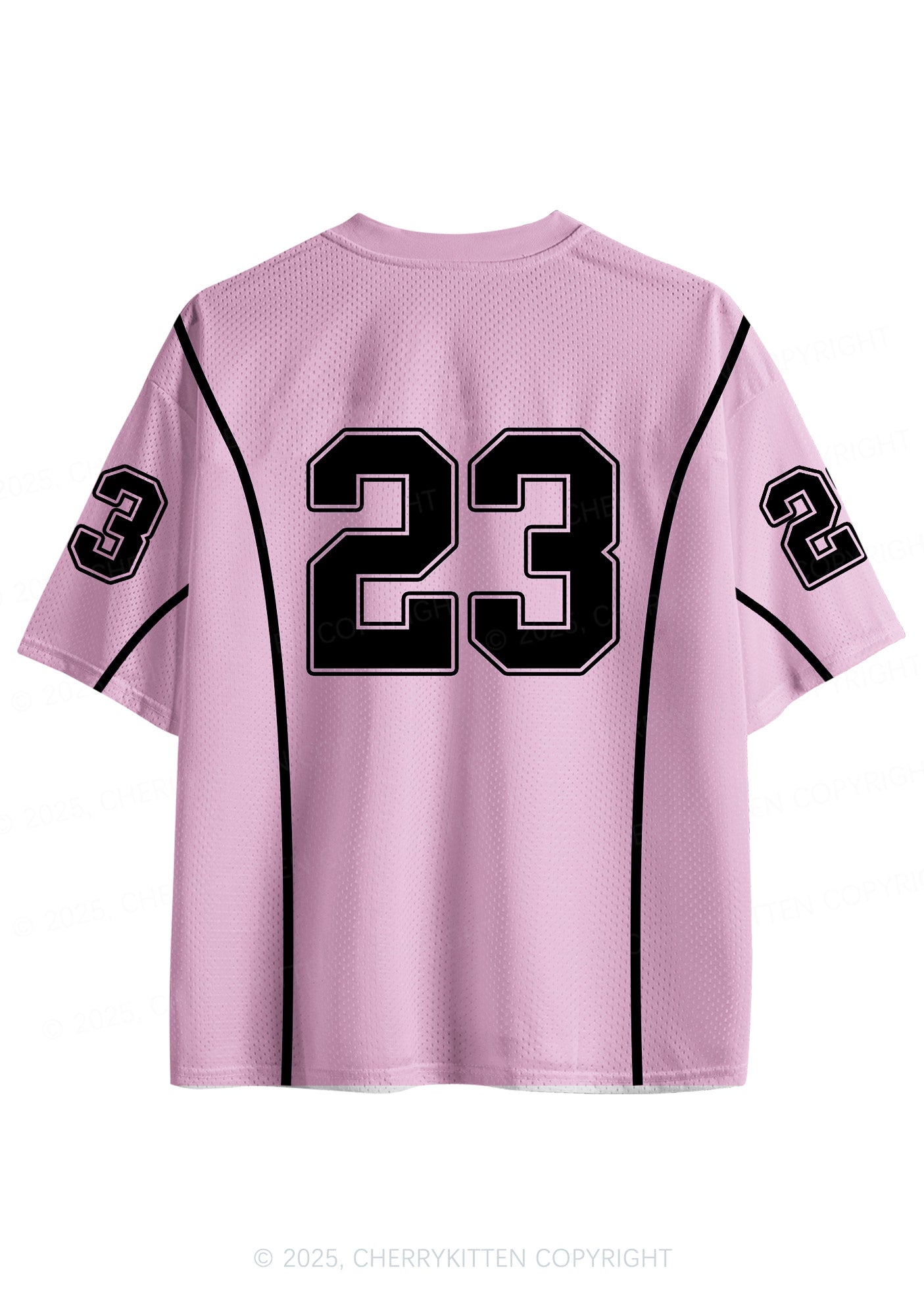Custom Lightpink Lesbian Princess Pride Y2K Sport Jersey Shirts Cherrykitten
