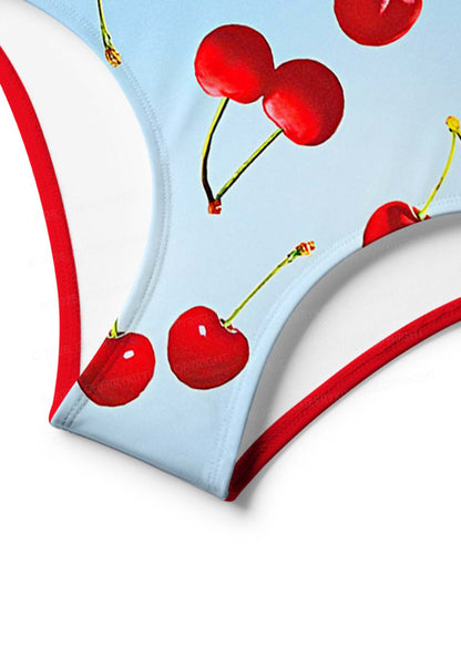 Cherry Sky Y2K Print Bikini Set Cherrykitten