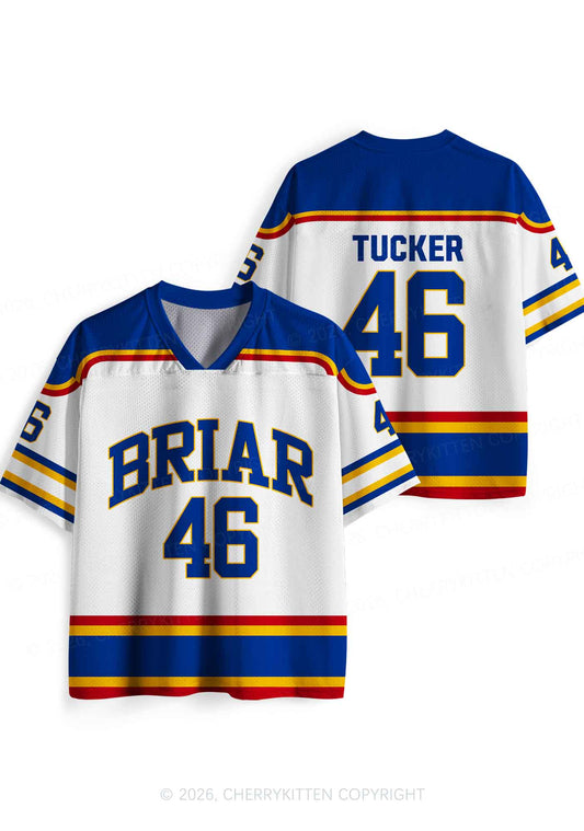 Retro White Hockey Team JT Y2K Sport Jersey Shirts Cherrykitten