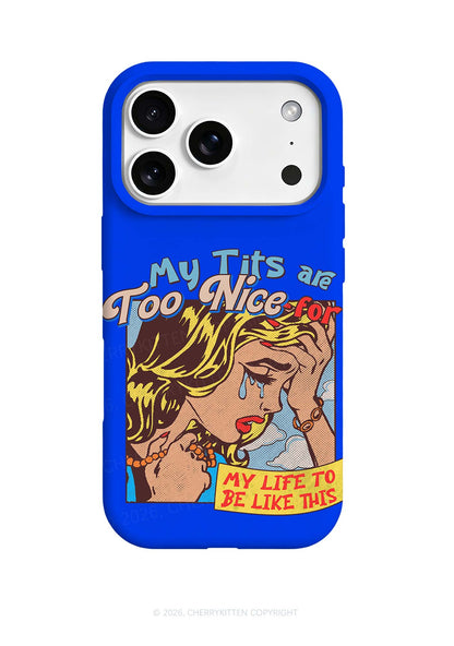 My Txts Too Nice Y2K Phone Case Cherrykitten