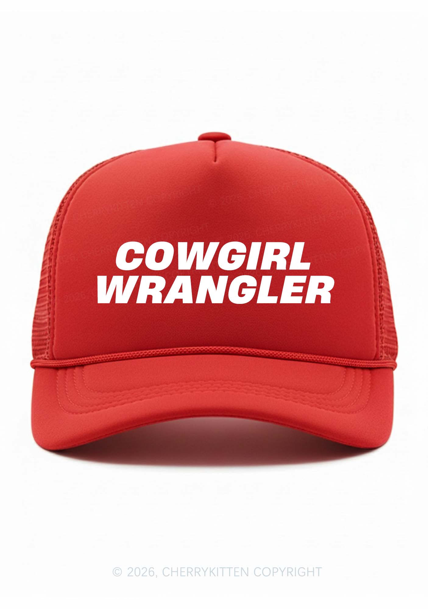 Cowgirl Wrangler Pride Y2K Trucker Hat Cherrykitten