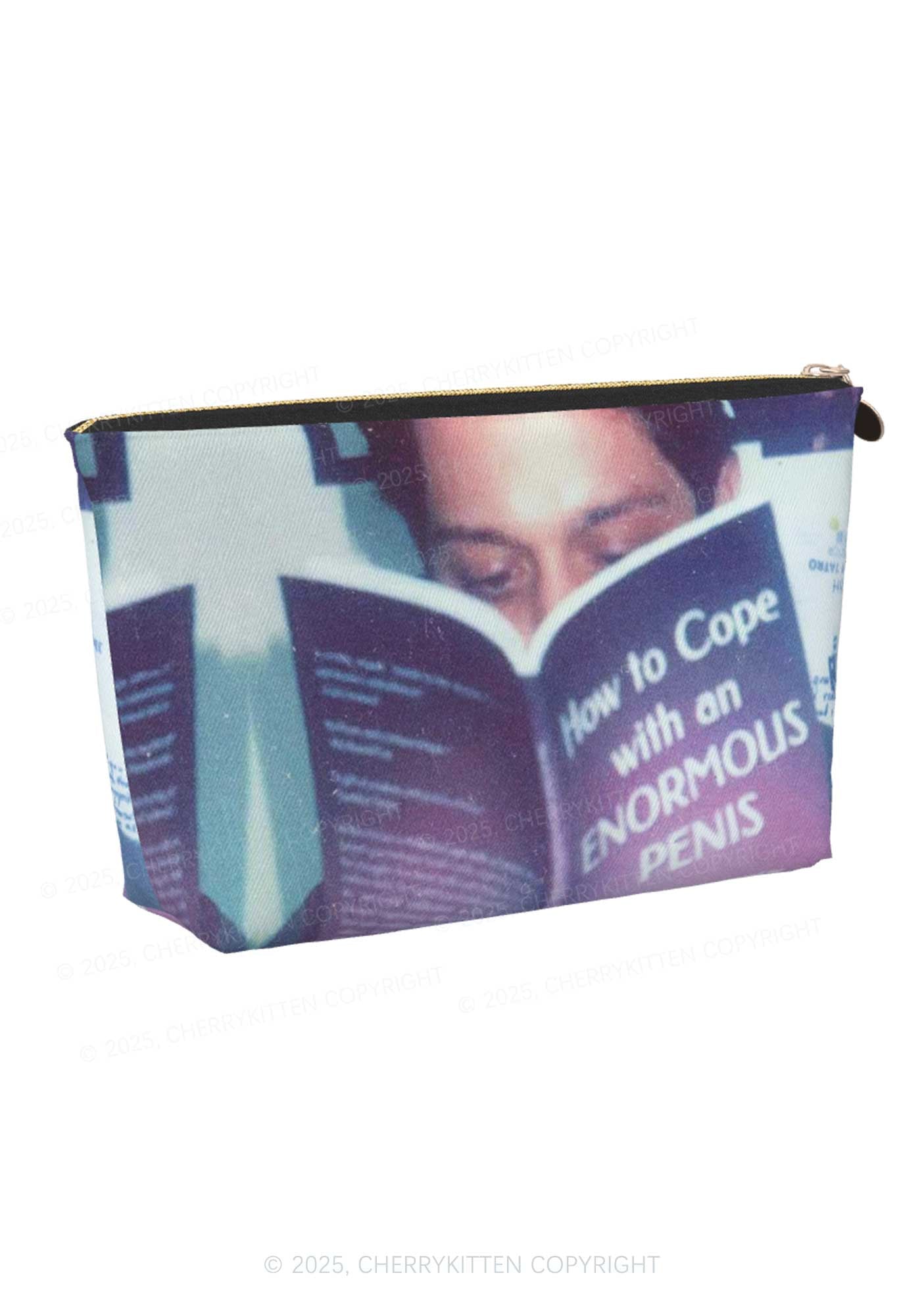 BDE Y2K Leather Makeup Bag Cherrykitten