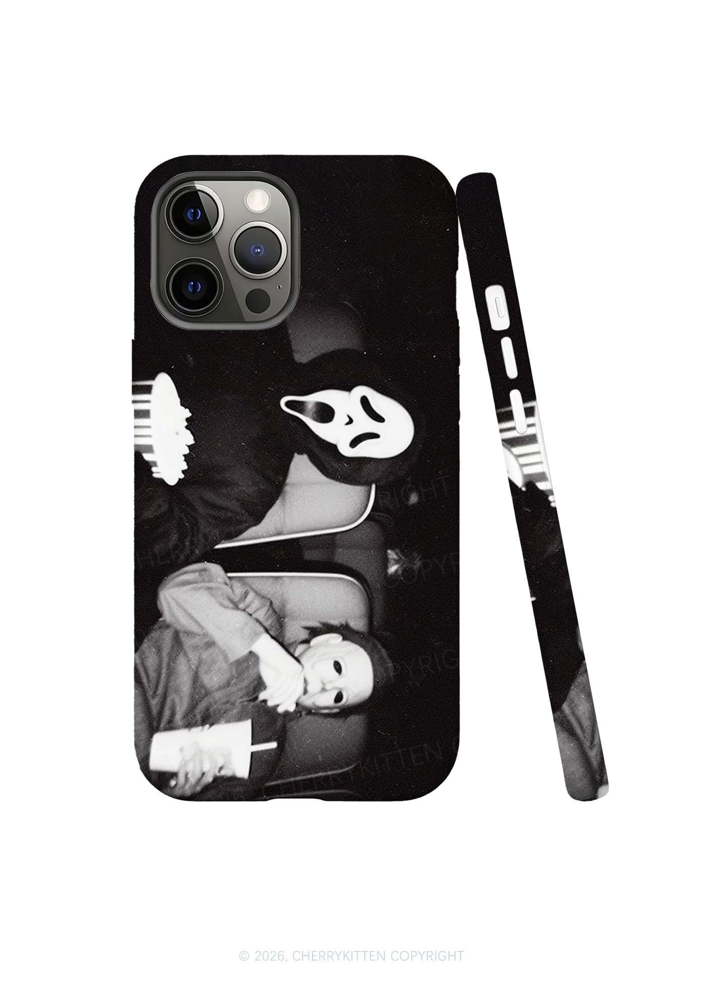 Halloween Watching Movie Y2K Phone Case Cherrykitten