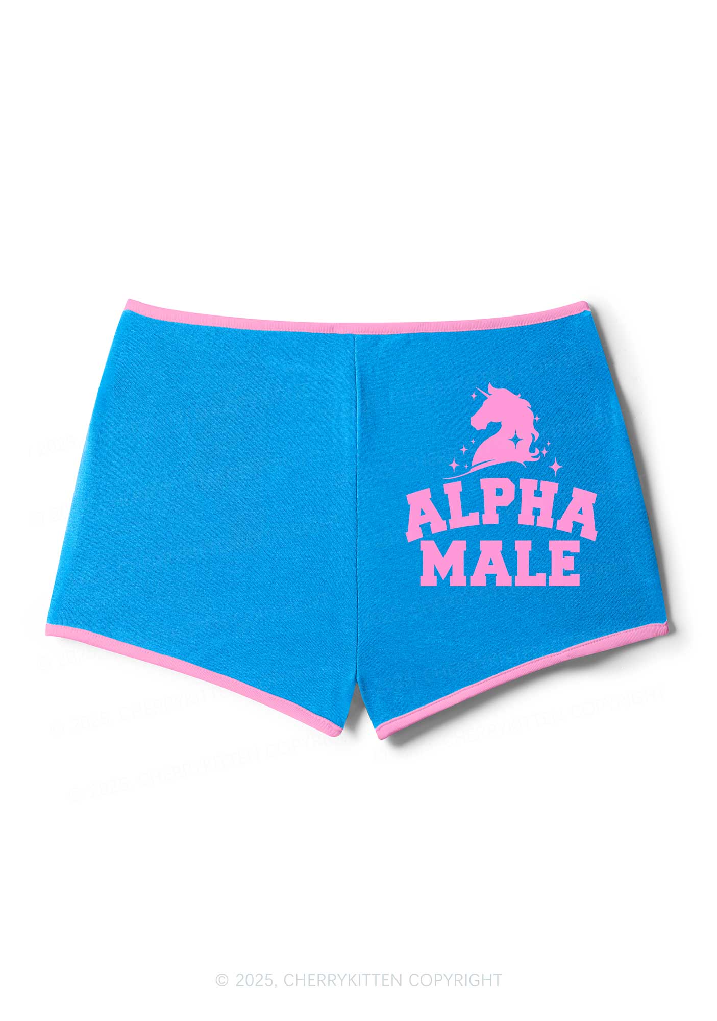 Alpha Male Y2K Booty Shorts Cherrykitten