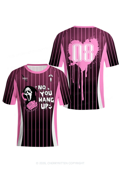 Halloween No You Hang Up Y2K Football Jersey Shirts Cherrykitten