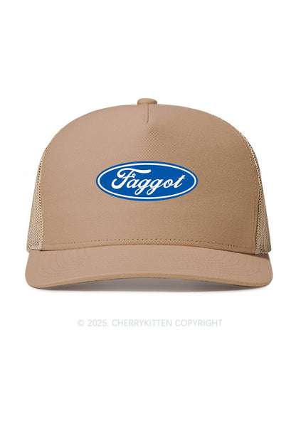 Faggot Pride Y2K Trucker Mesh Hat Cherrykitten