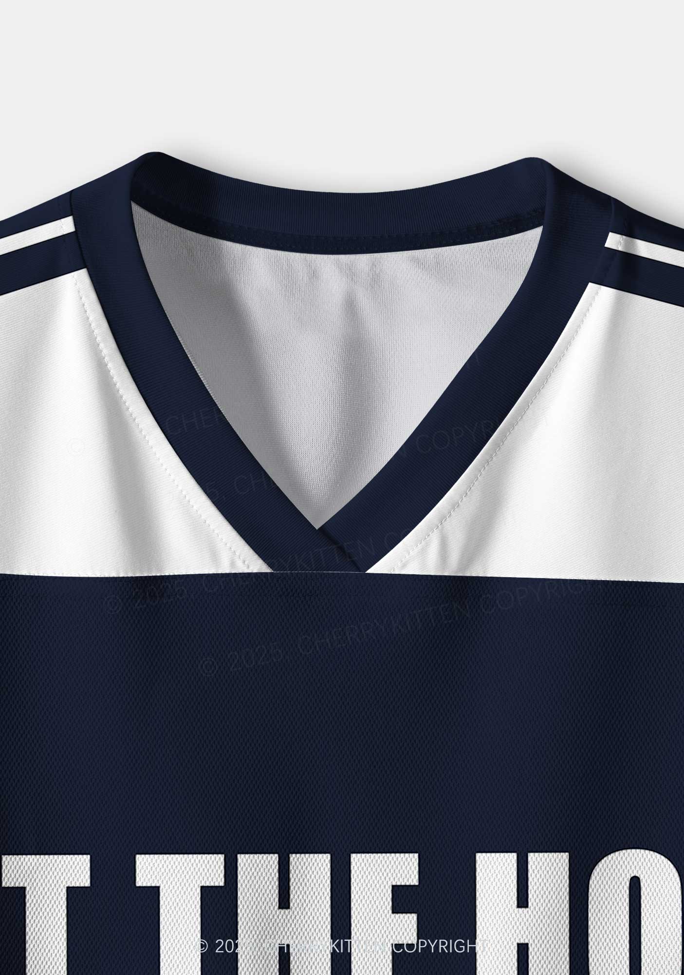 Custom I Put The Hot In Psychotic Y2K Crop Sport Jersey Shirts Cherrykitten