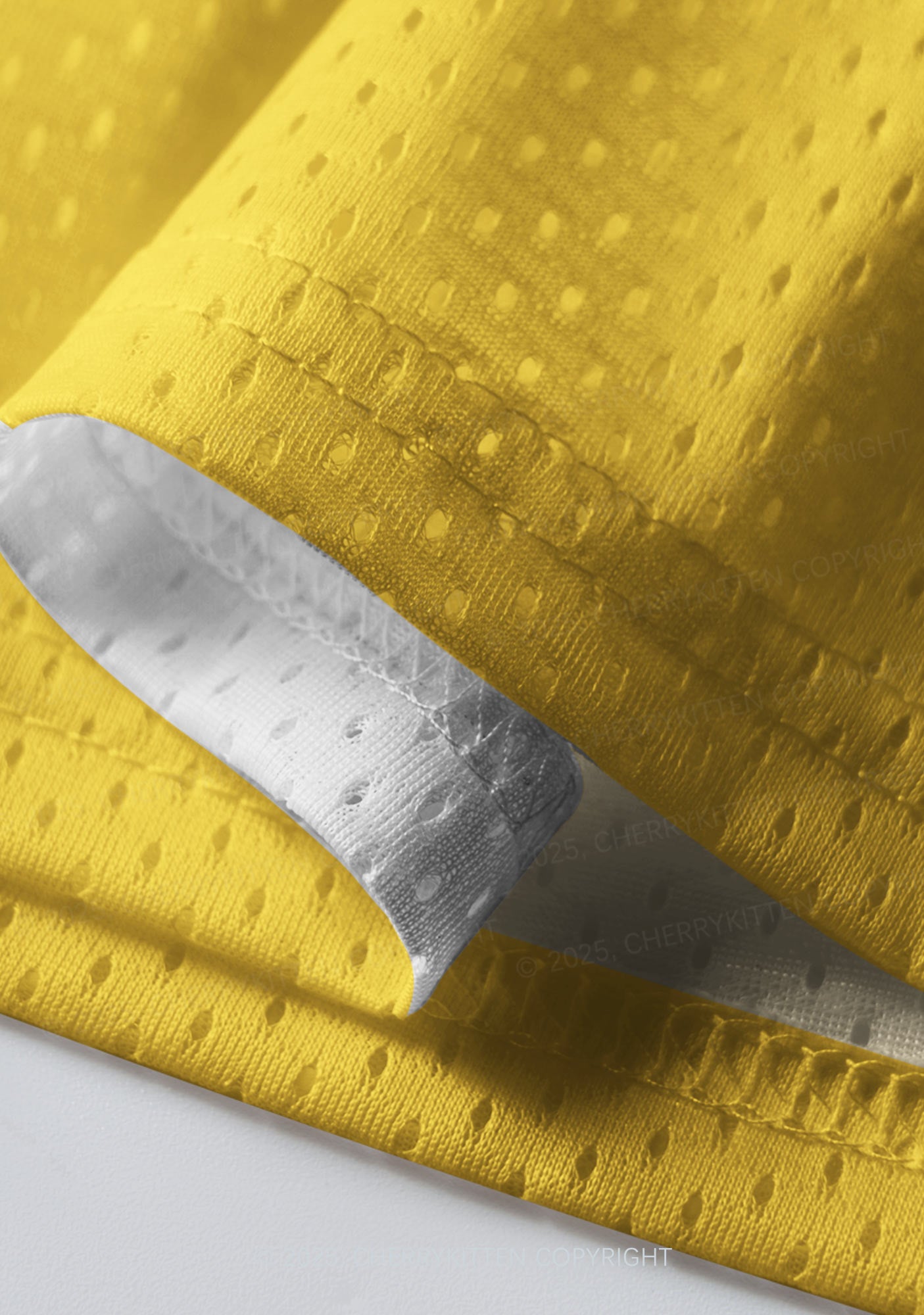 Custom Yellow Eat The Rich Y2K Sport Jersey Shirts Cherrykitten