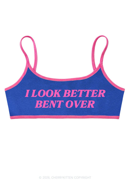 Look Better Bent Over Y2K Super Crop Cami Cherrykitten