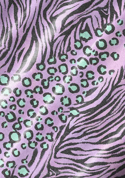 Lavender Zebra Y2K Pet Shirts Cherrykitten