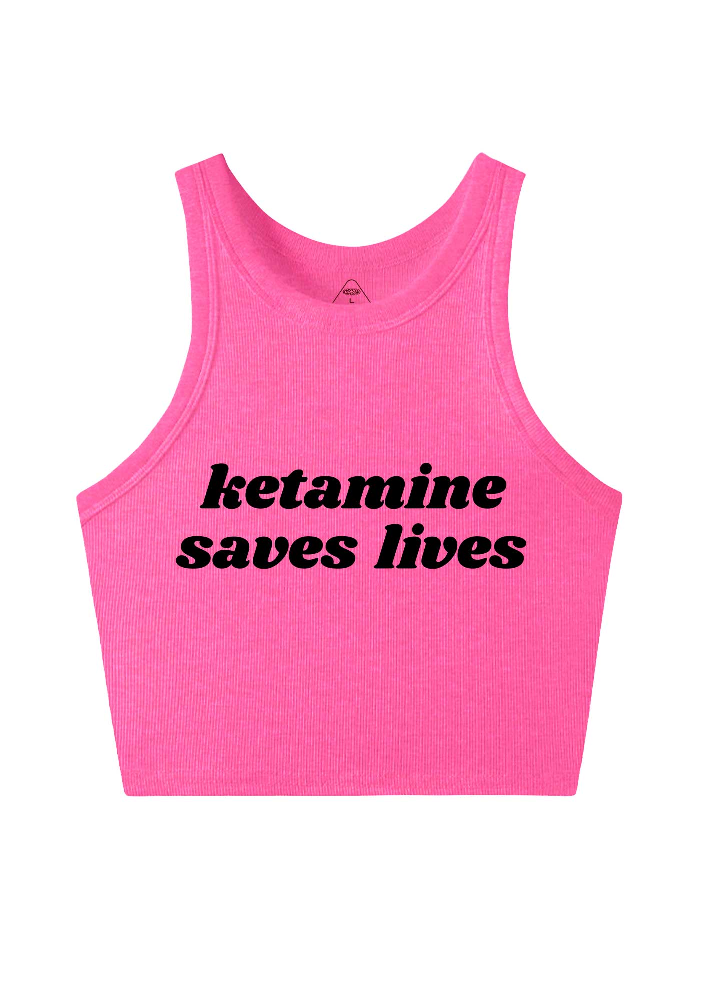 Kxxamine Saves Lives Y2K Crop Tank Top Cherrykitten