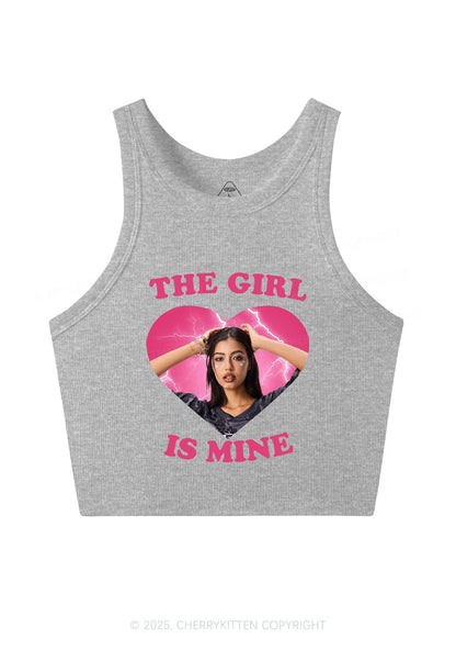 Custom The Boy Is Mine Y2K Crop Tank Top Cherrykitten