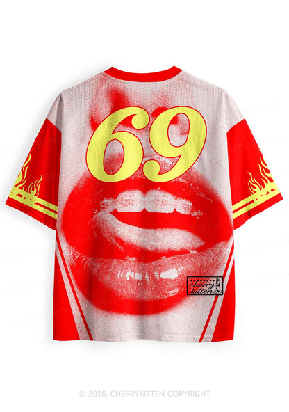 Squirters Fxxk Better Y2K Sport Jersey Shirts Cherrykitten