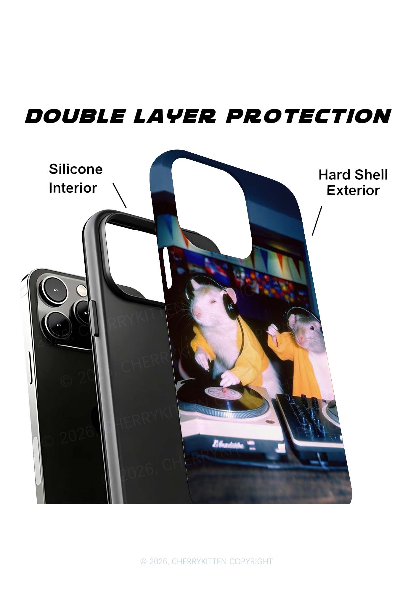 DJ Rats Y2K Phone Case Cherrykitten