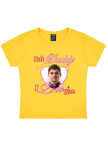 Daddy I Love The Driver Y2K Baby Tee Cherrykitten