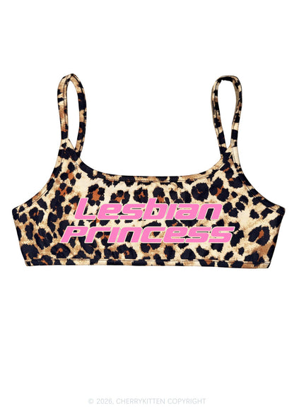 Lesbian Princess Pride Y2K Super Crop Cami Cherrykitten