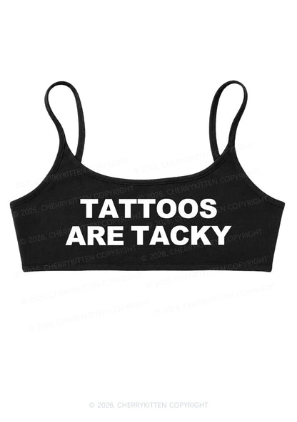 Tattoos Are Tacky Y2K Super Crop Cami Cherrykitten